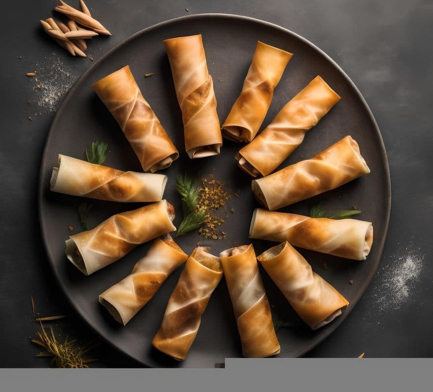 Vegan Spring Rolls (6pcs)