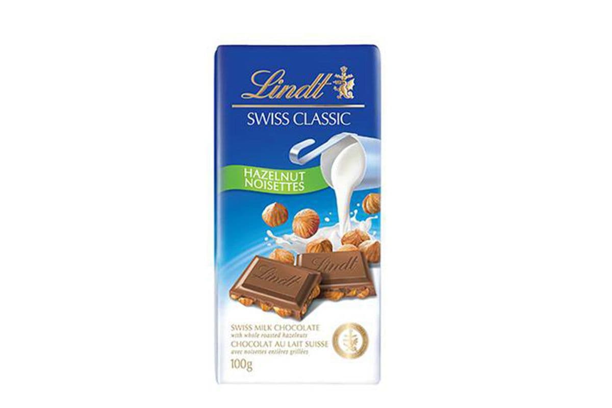 Lindt Swiss Classic- Hazelnut 100g
