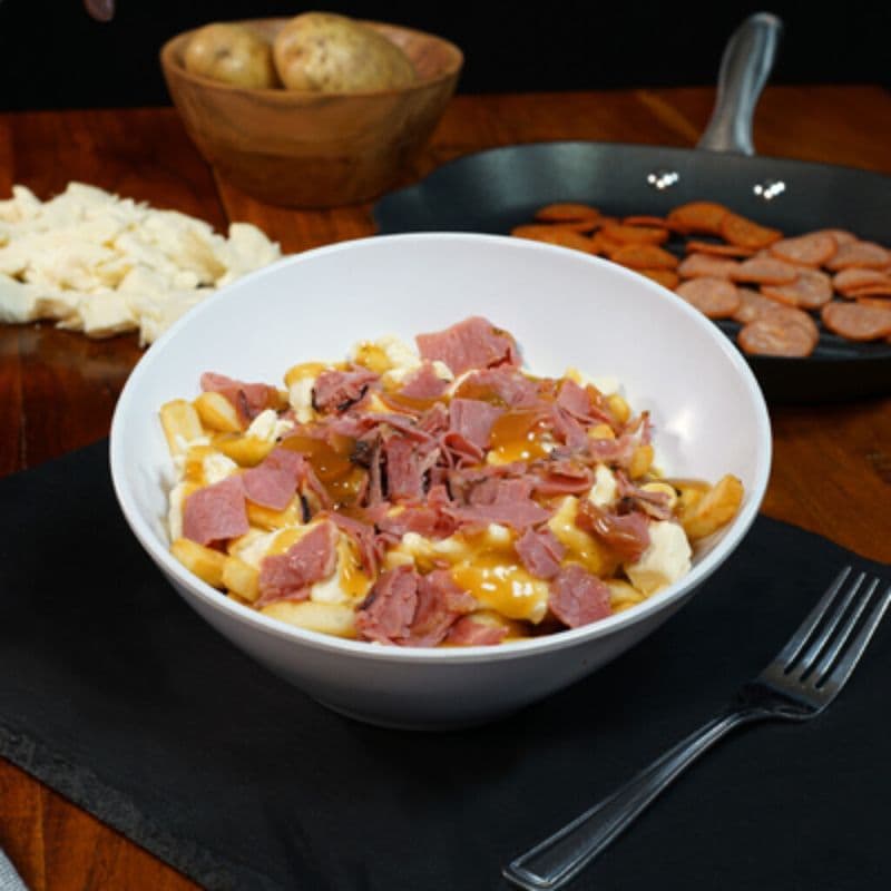 Moyenne poutine viande fumée / Moyenne poutine viande fumée