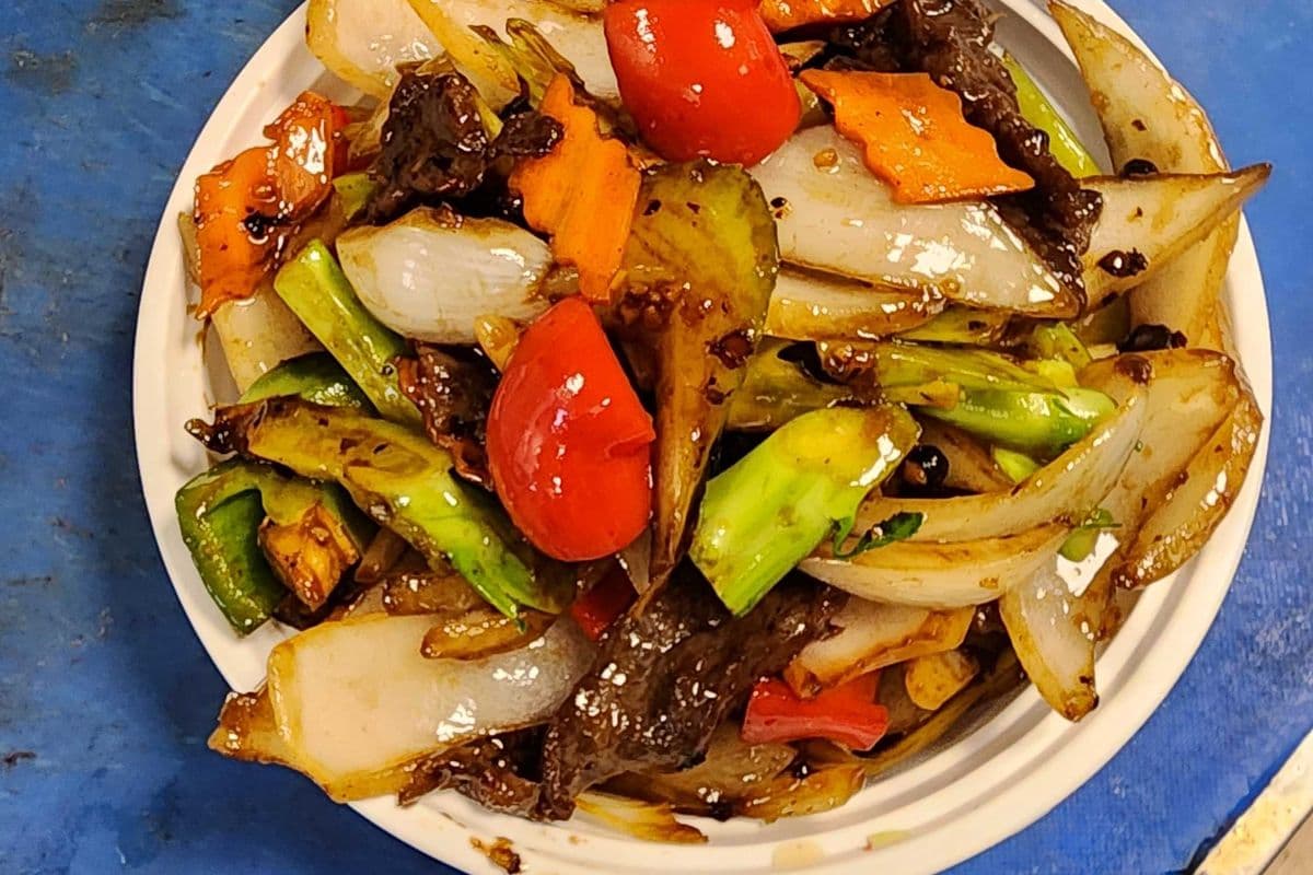 Beef with Black Bean Sauce