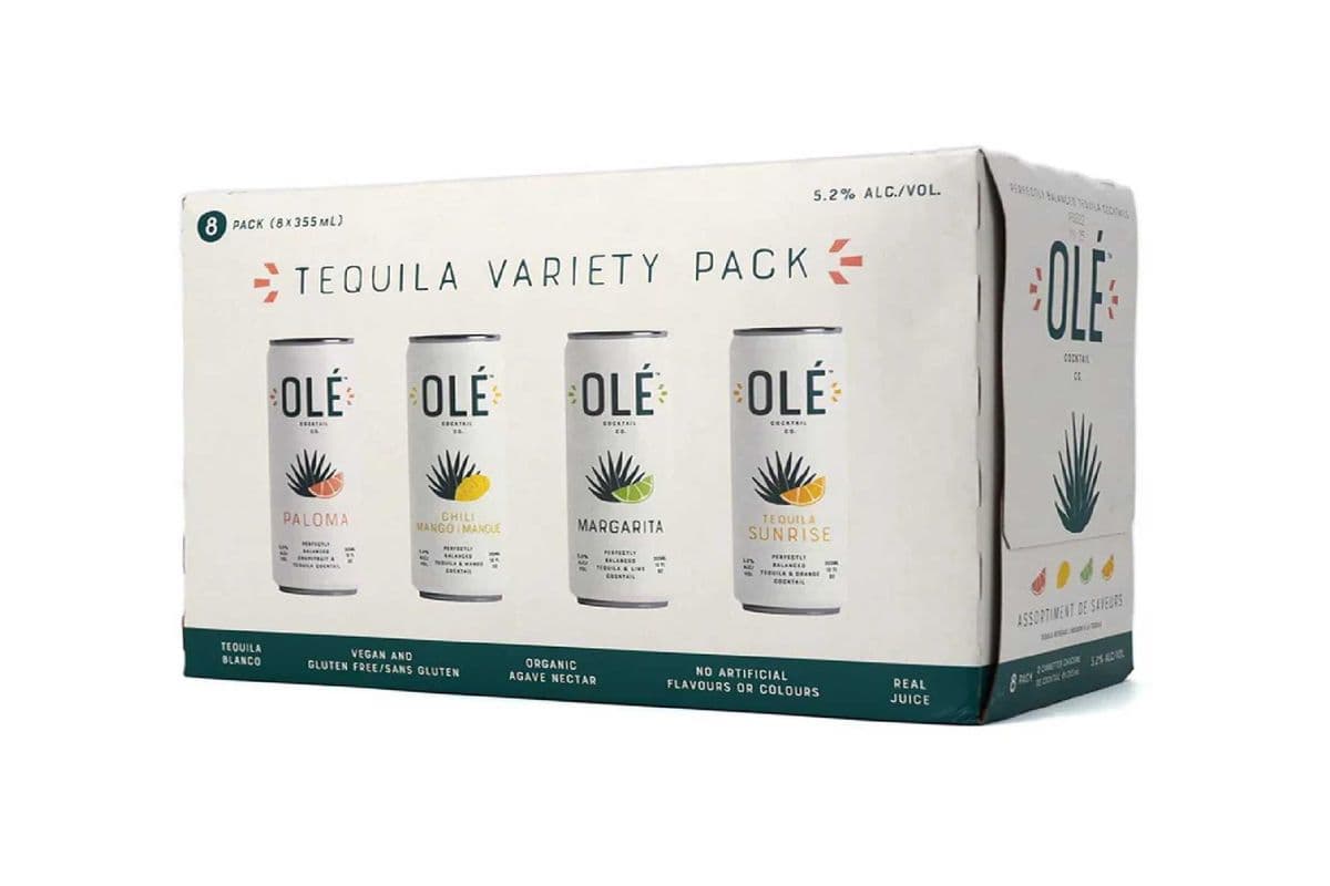 Ole Tequila Variety Pack (8 x 355 ml)