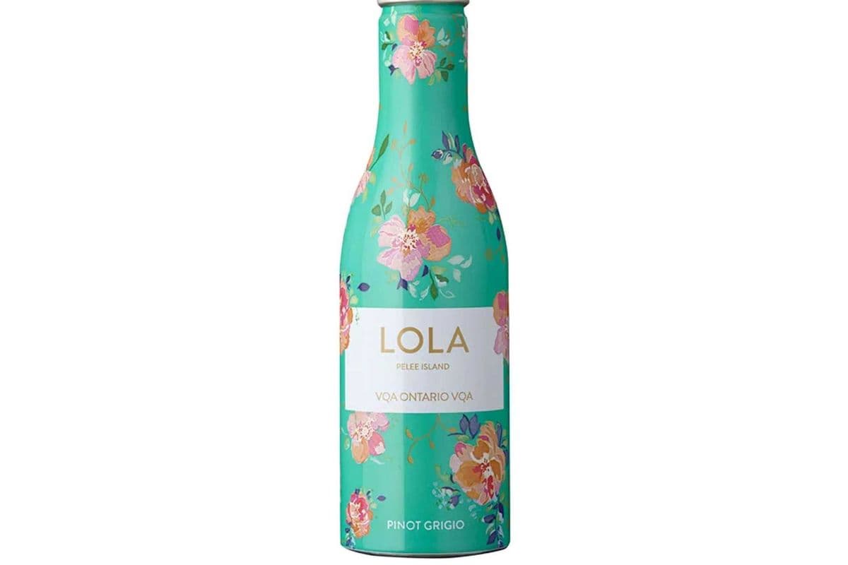 LOLA Pinot Grigio VQA 250mL Aluminum Bottle (1 x 250ml)