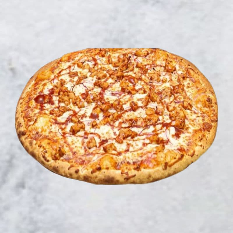 Pizza poulet BBQ toute garnie moyenne 12" / BBQ Chicken Pizza Medium 12"