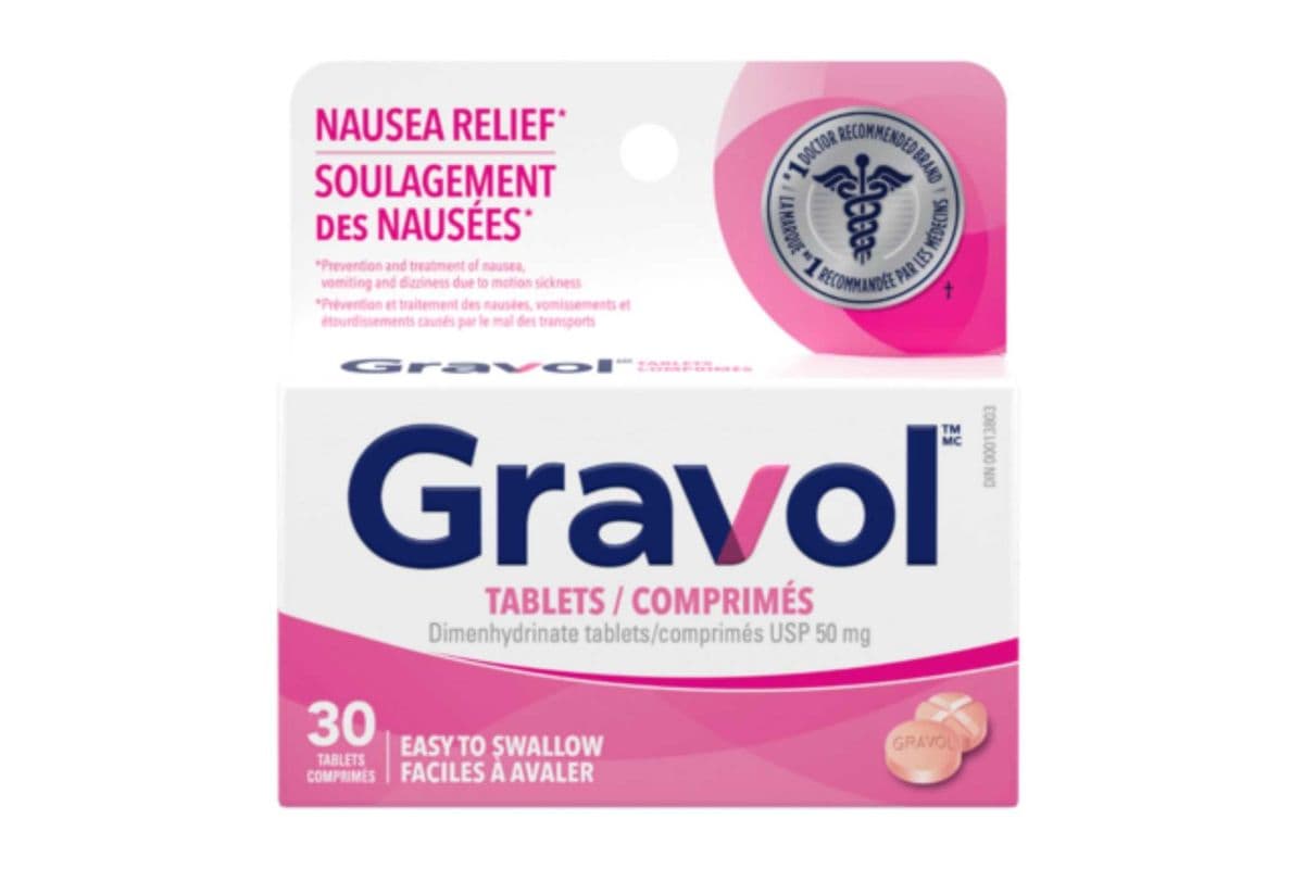Gravol (30 tabs)