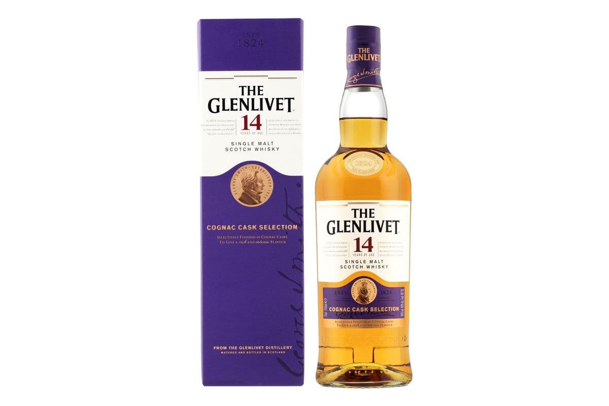 Glenlivet 14 Year Old Single Malt Scotch Whisky (1 x 750ml)