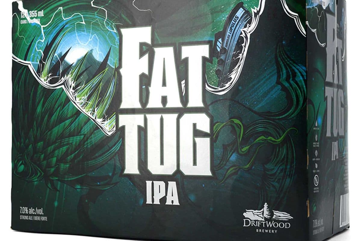 Driftwood Fat Tug IPA - 12x355mL Cans (12 x 355 ml)