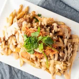 Kimchi Pork Fries
