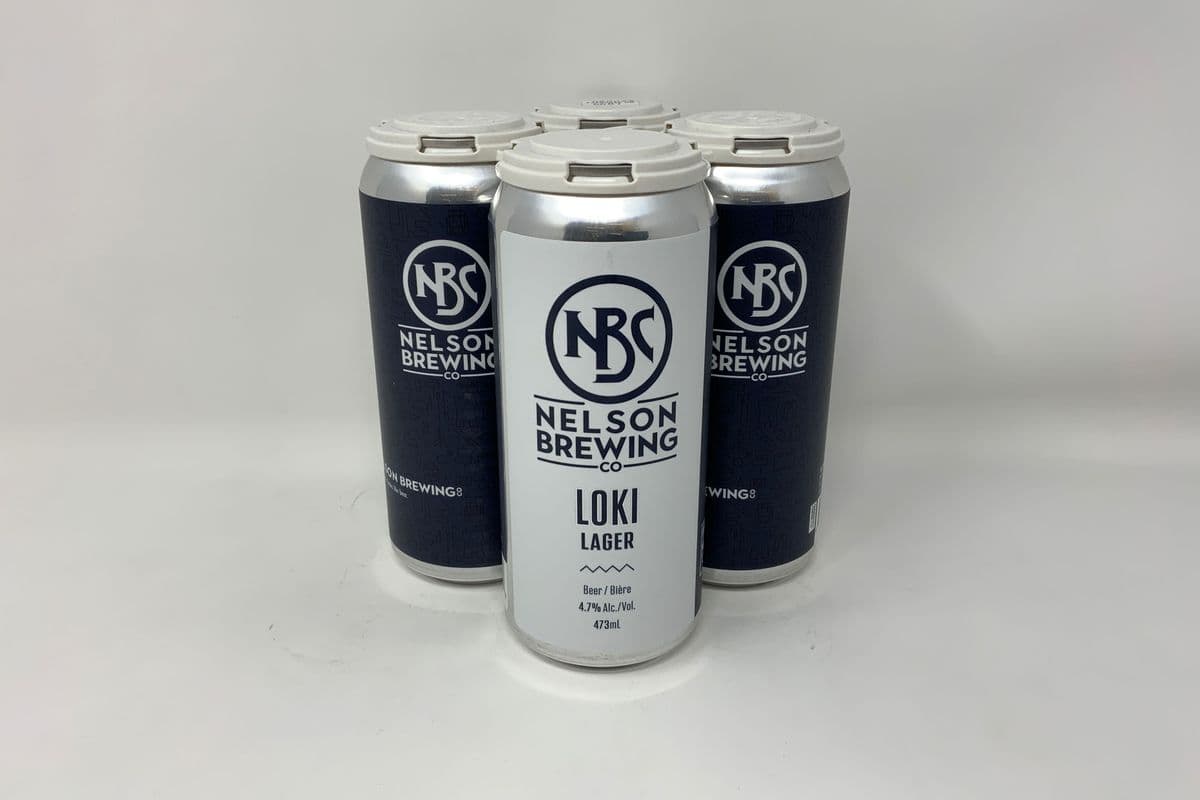 NELSON BREWING -LOKI LAGER (4 x 473ml)