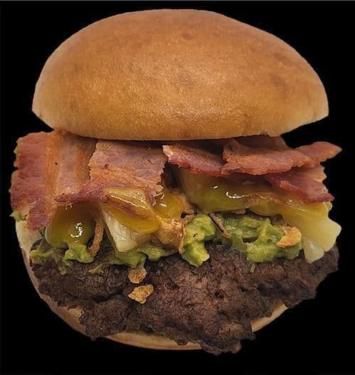 .Guacamole Hawaii Burger.