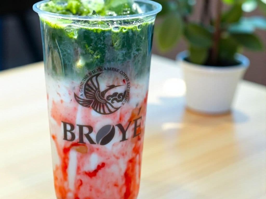 Strawberry Matcha Latte