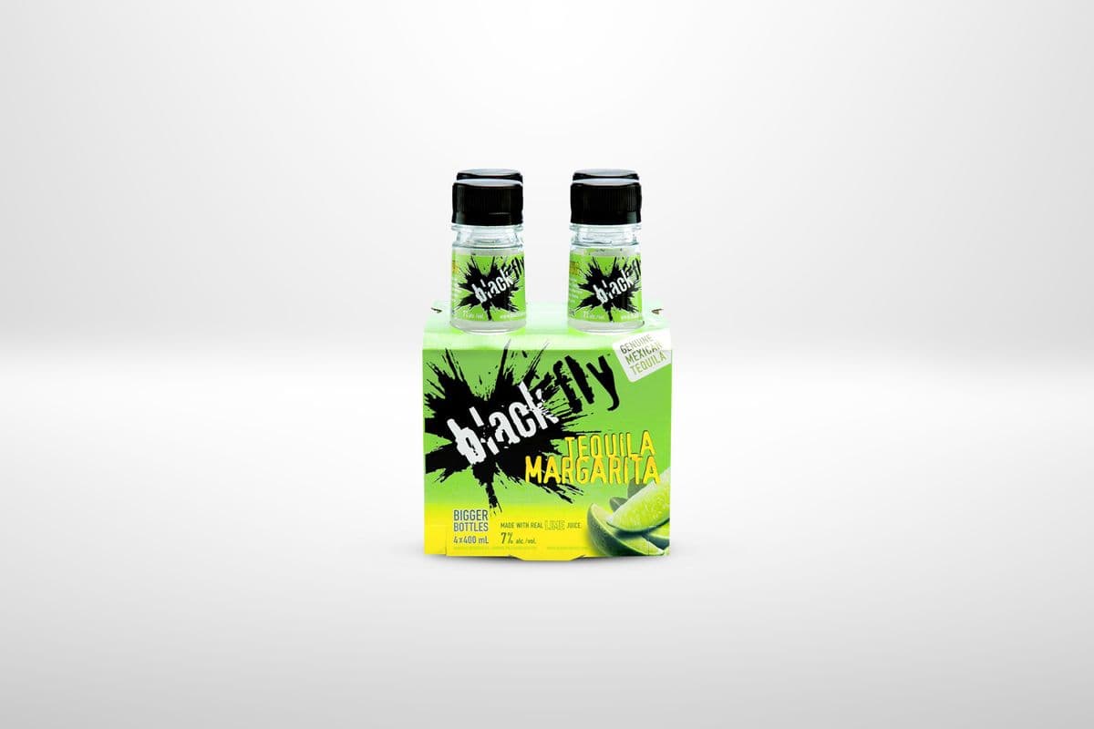 Black Fly Tequila Margarita (4 x 400 ml)