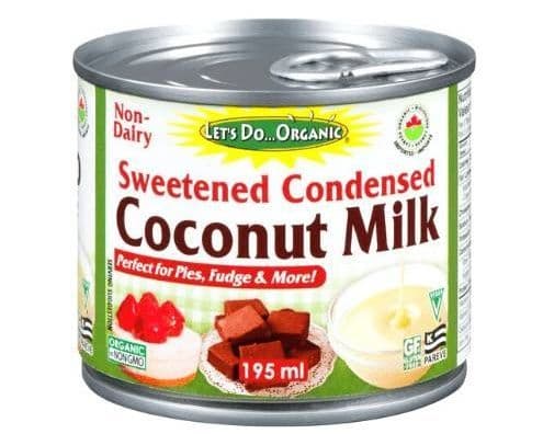 LET'S DO ORGANIC CONDENSED COCONUT MILK 195ML