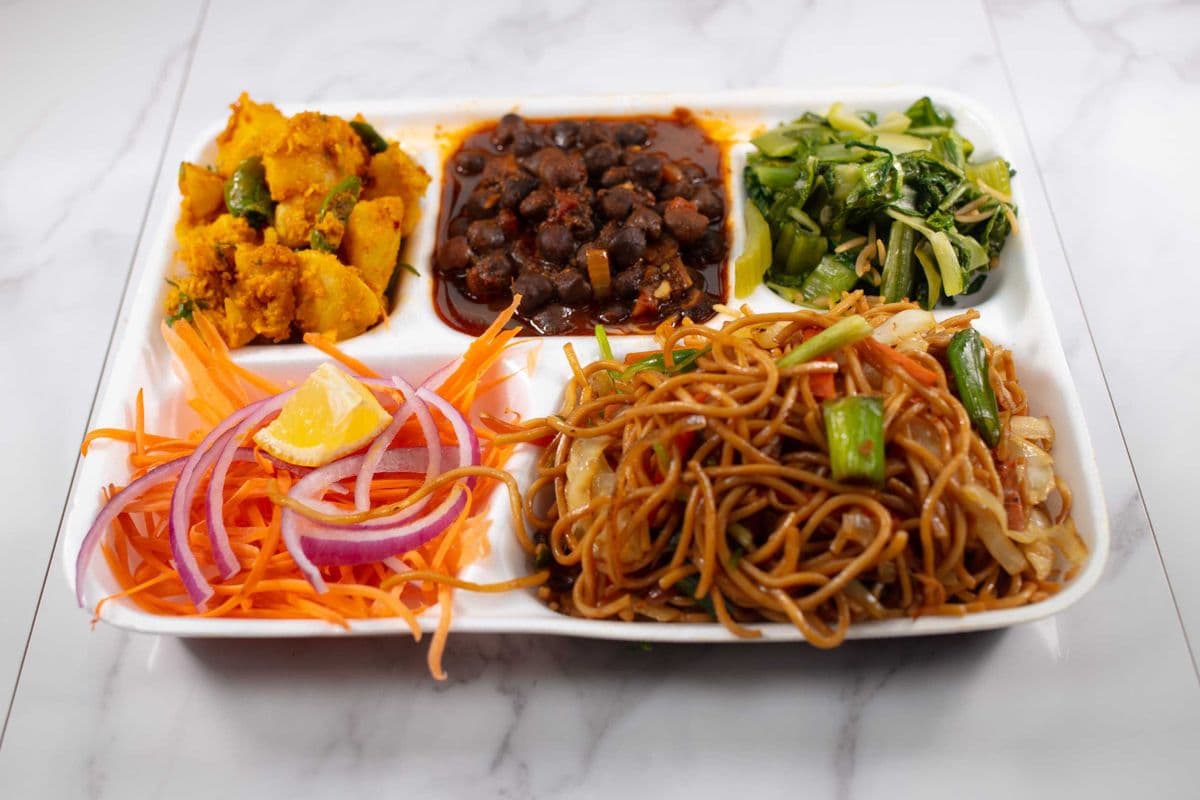 4. Veg Chowmein Combo