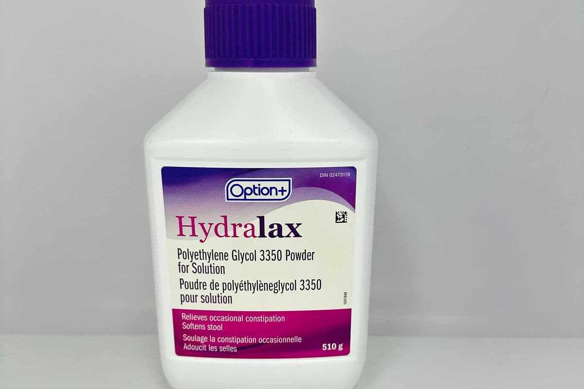 HYDRALAX POLYETHYLENE GLYCOL 3350 Powder 510G