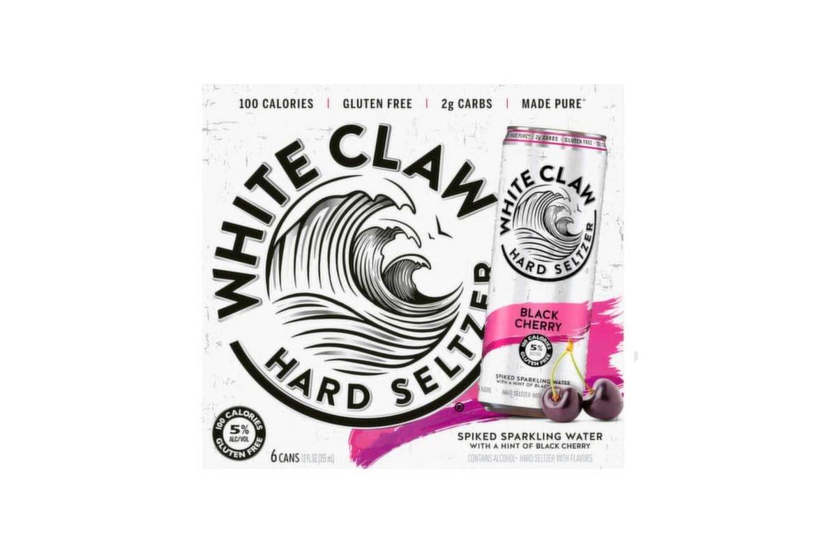 White Claw Black Cherry (6 Packs) (6 x 355ML)