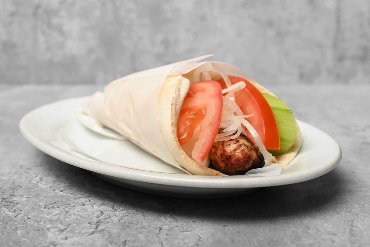 Pita au poulet / Chicken Pita