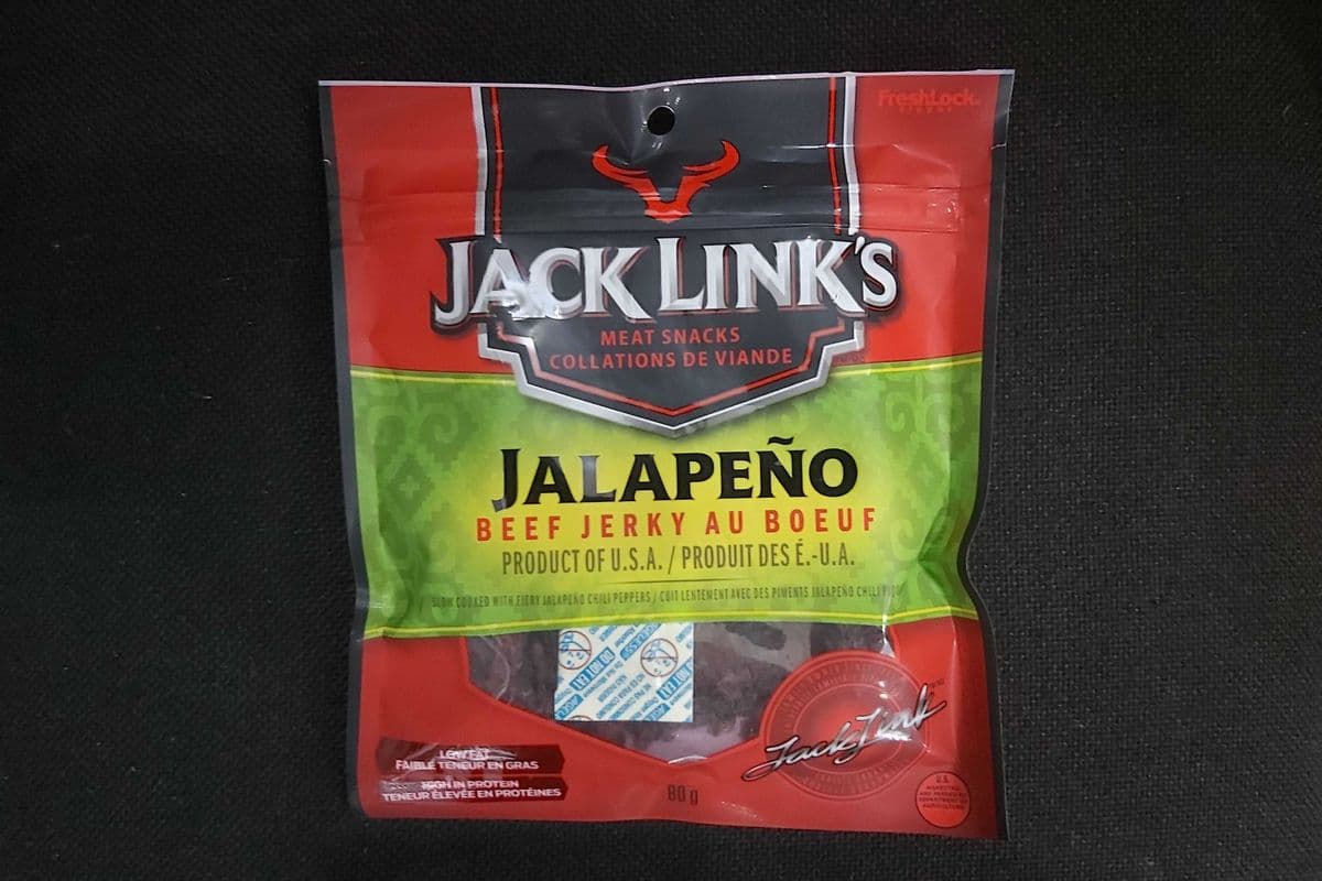 Jack Link's 80g jerky boeuf jalapeno / Jack Link's Beef Jerky Jalapeno