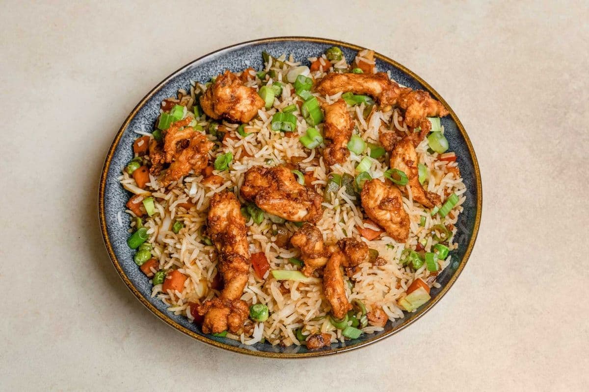 Hakka Chicken Fried Rice