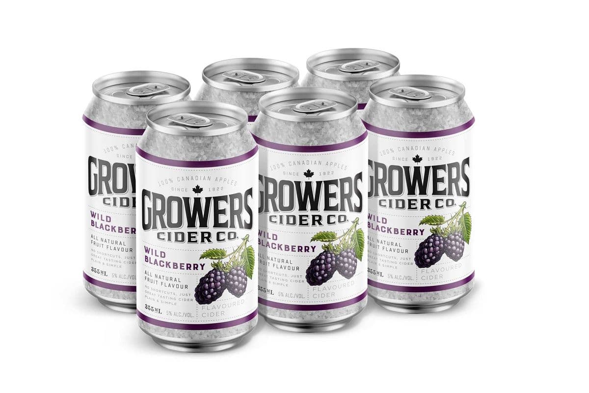 GROWERS BLACKBERRY 6PK (6 x 355ml)