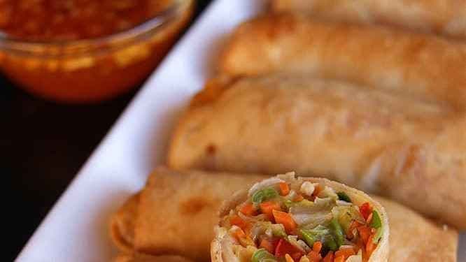 Veg Spring rolls - 5 pcs