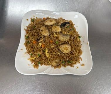 Mushroom Fried Rice / 蘑菇炒饭