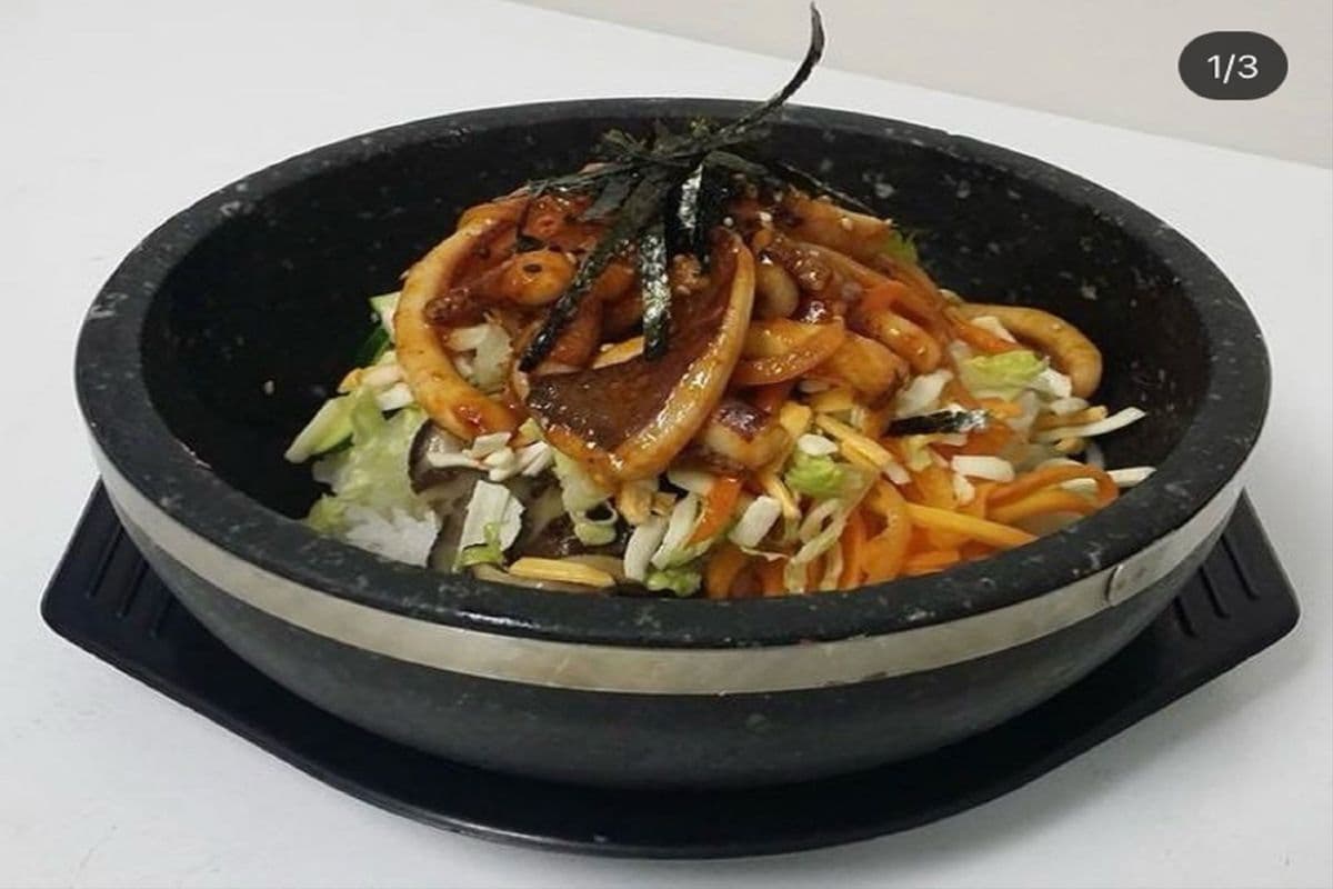 Squid Bibimbap/ 오징어 비빔밥