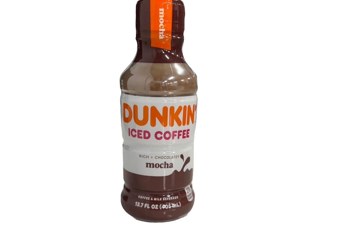 Dunkin Iced Coffee Mocha
