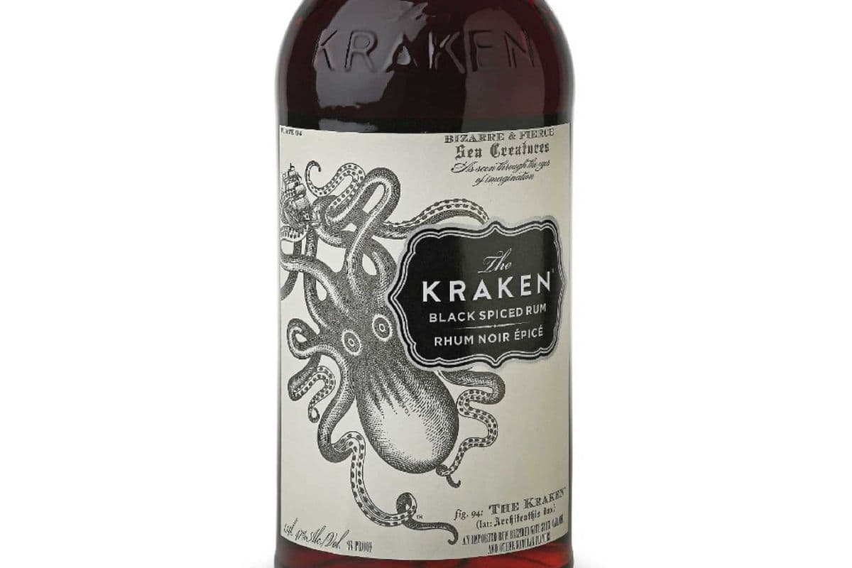 The Kraken Black Spiced Rum (1 x 750 ml)