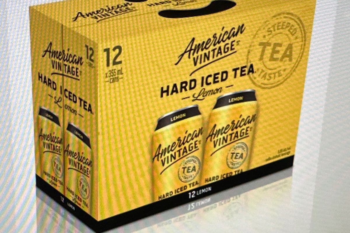 American Vintage Hard Iced Lemon (12 x 355 ml)