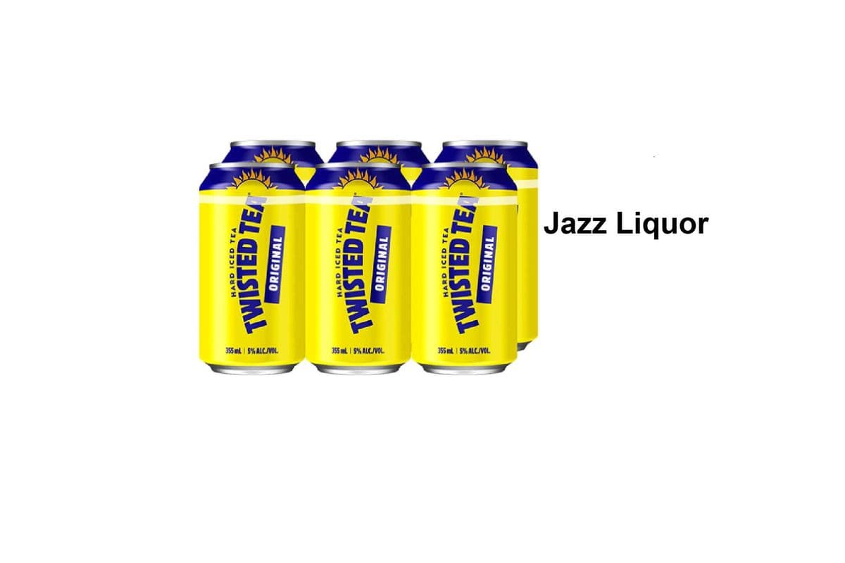 TWISTED TEA ORIGINAL HARD ICED TEA 6 CANS (1 x 6x355ML)