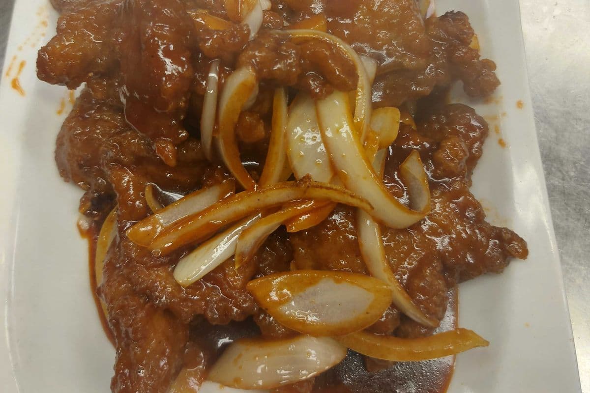180. Deep-Fried Pork Chops with Sweet Gourmet Sauce