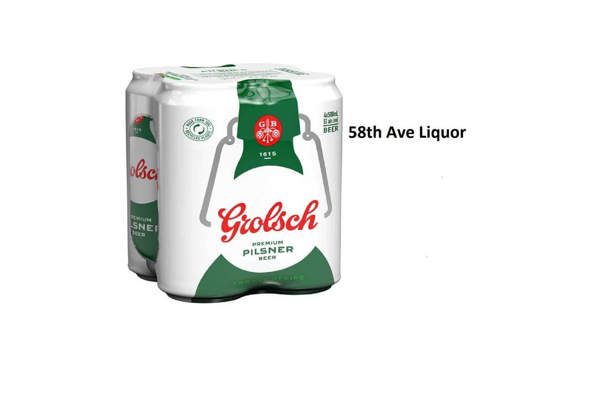 GROLSCH 4 CANS (1 x 4x473ML)