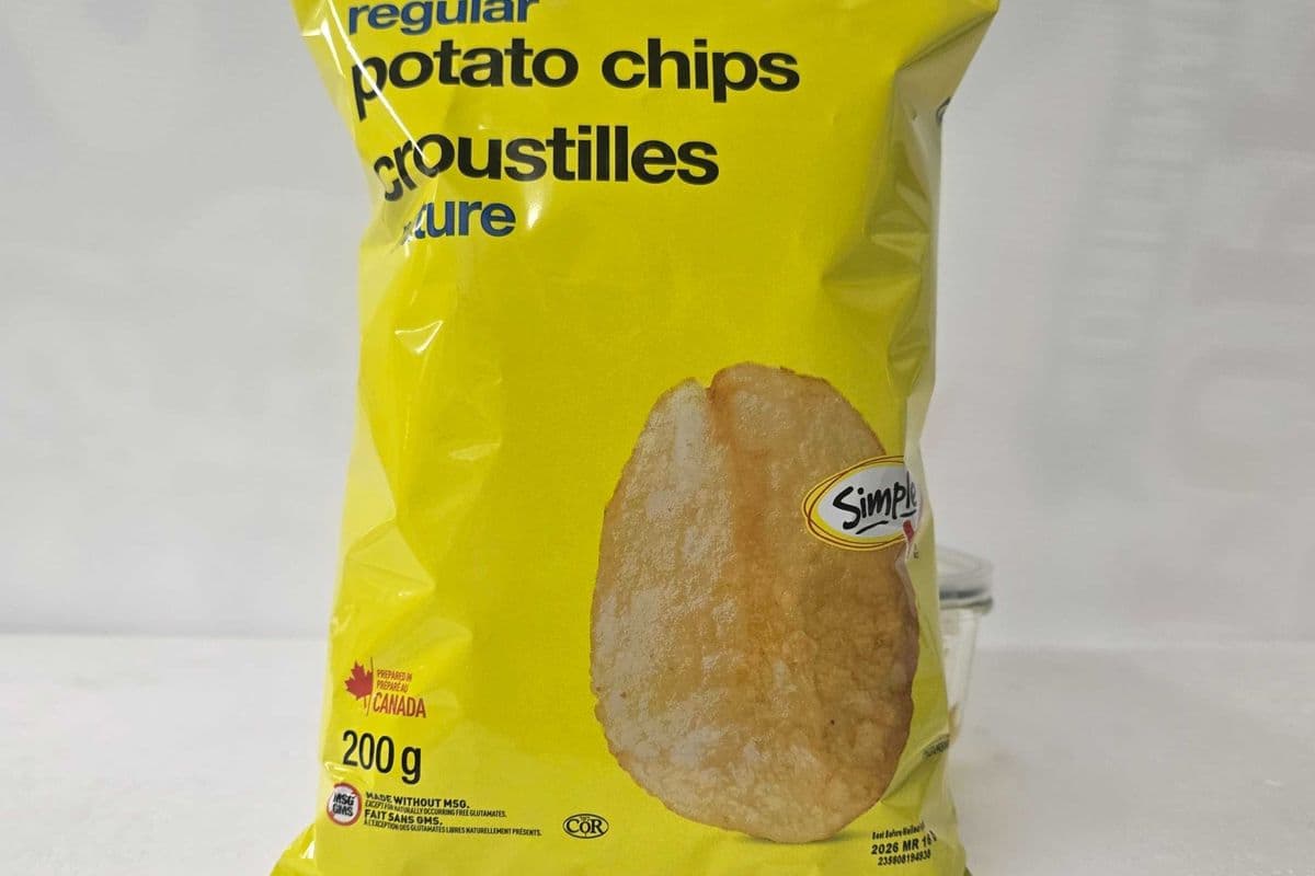 No name regular potato chips 200gm (200g)