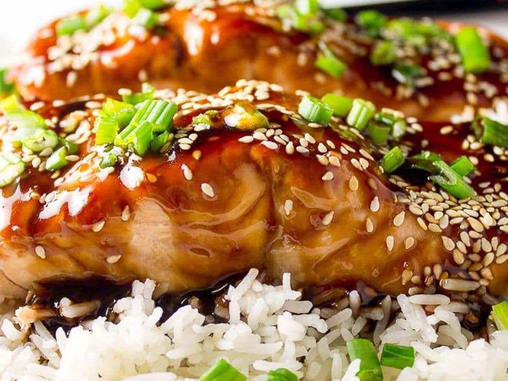 705. Salmon Teriayki (Meal)