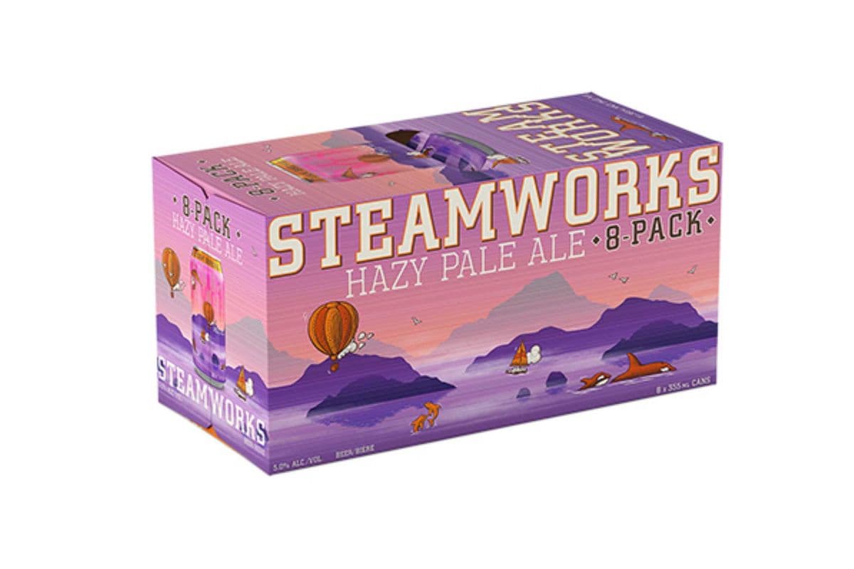 Steamworks Hazy Pale Ale (8 Cans) (8 x 355ml)