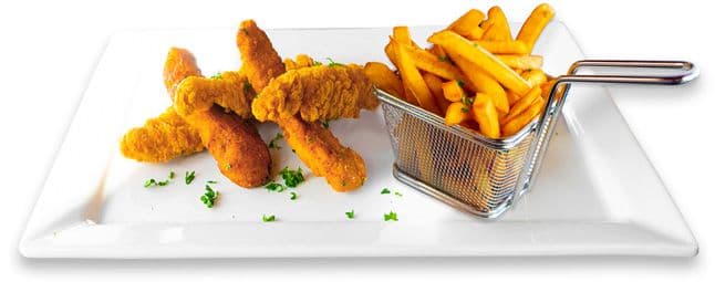 Chicken Fingers and Fries (3 pcs)