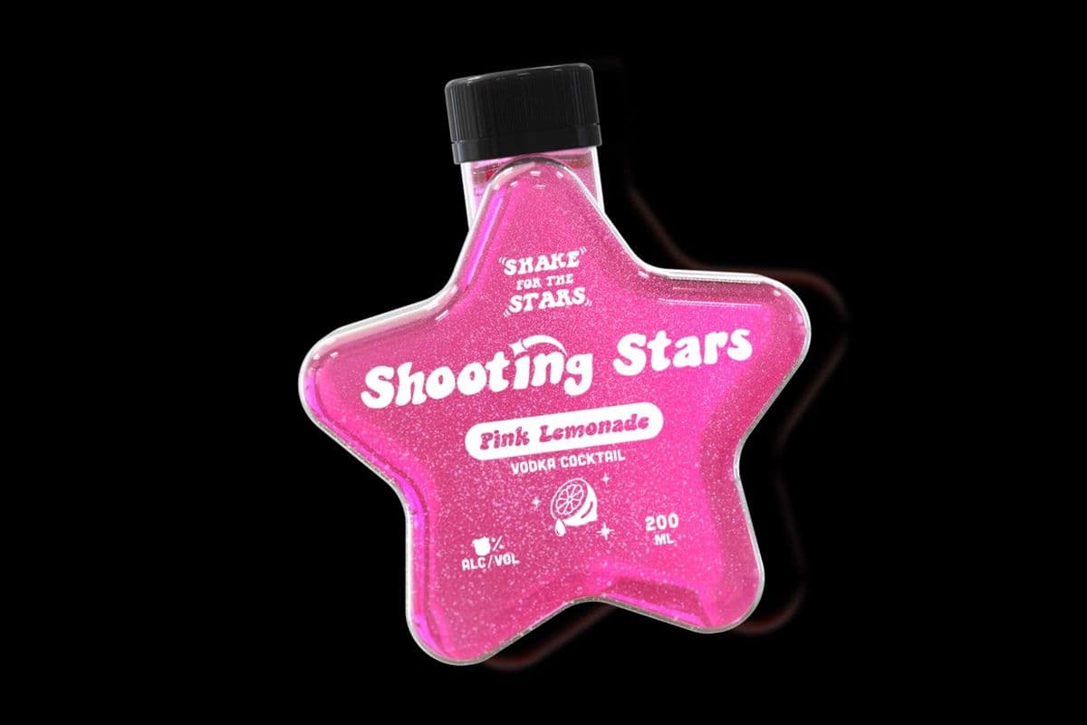Shooting Stars Pink Lemonade (1 x 200 ml)