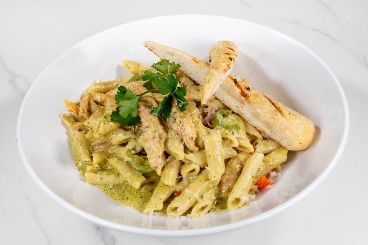 Pesto Chicken Penne