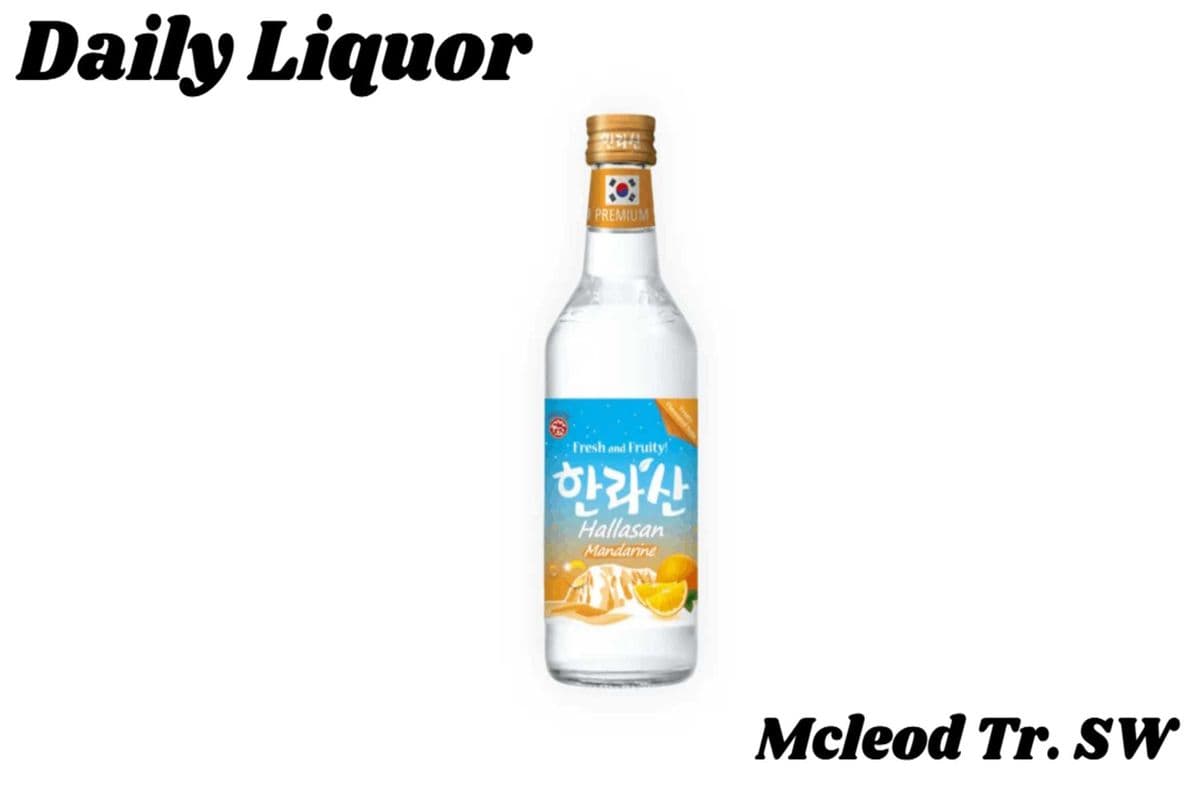 HALLASAN SOJU - MANDARINE 375ML (1 x 375ML)