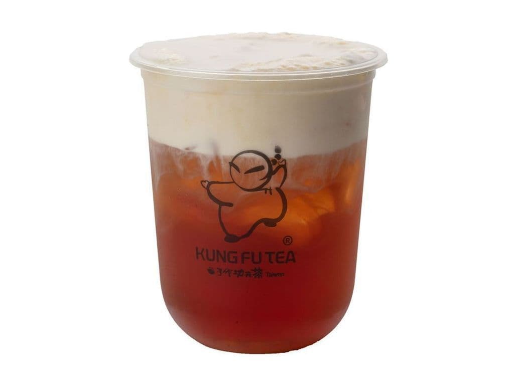 Cheese Milk Foam Black Tea (L)