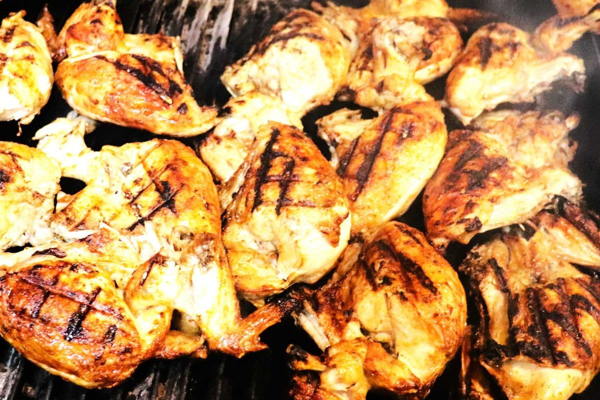 Grill Whole Chicken