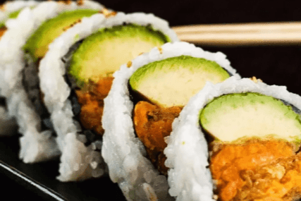 211. Yam and Avocado Roll