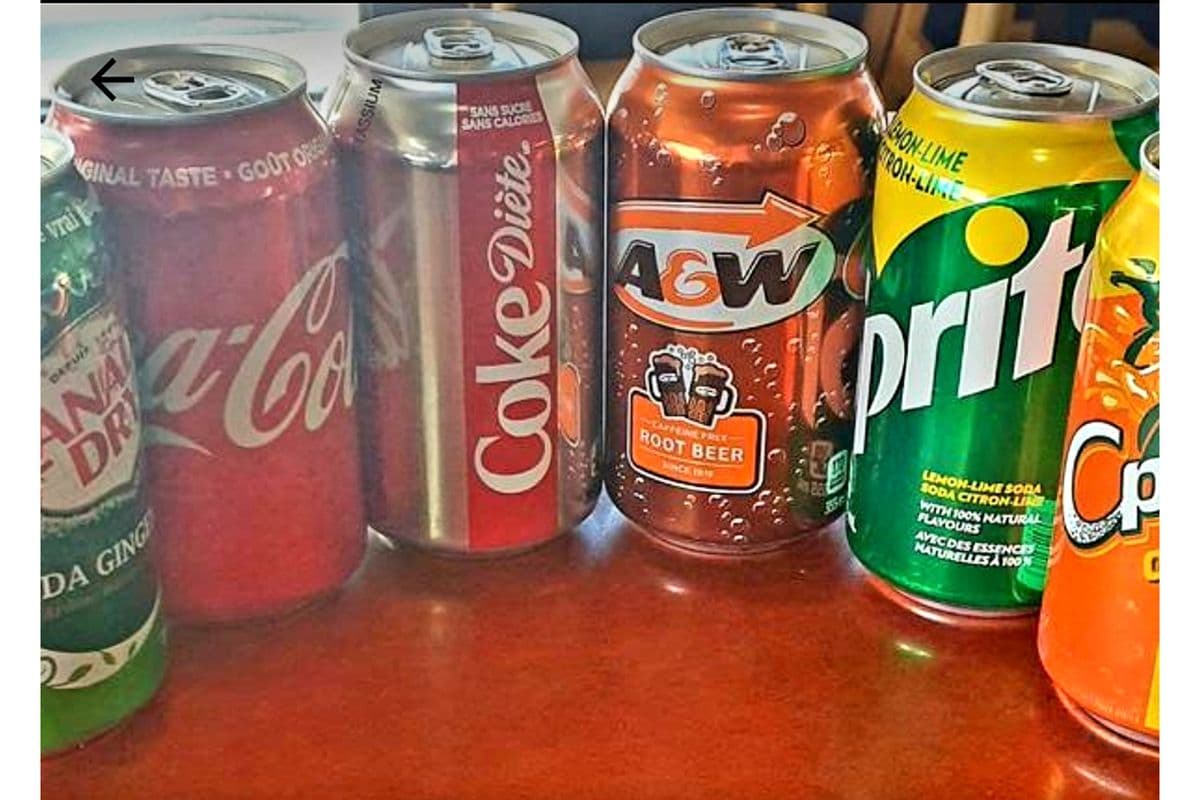 Canned Soft Drinks