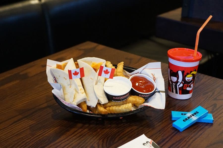 Kids' Mini Crispy Chicken Wrap
