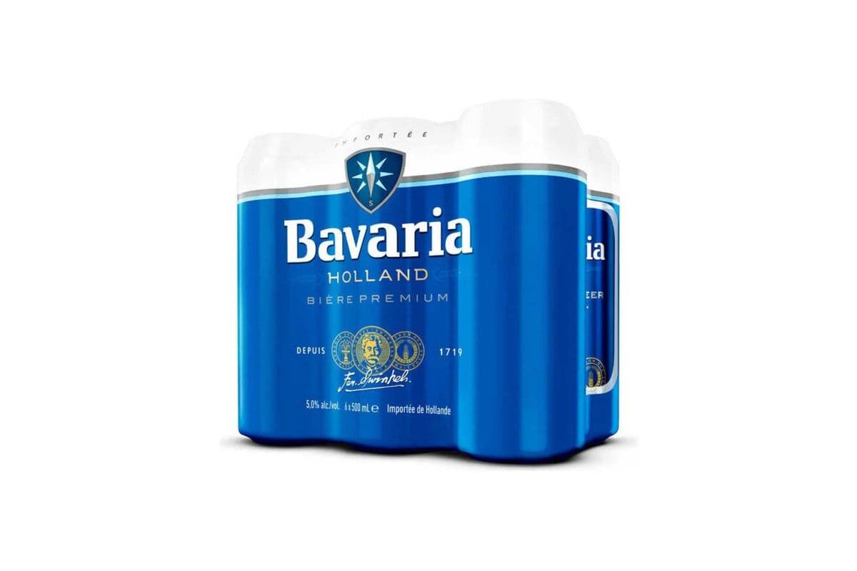 Bavaria Original Brew, Holland(6 Cans) (1 x 6x500ML)