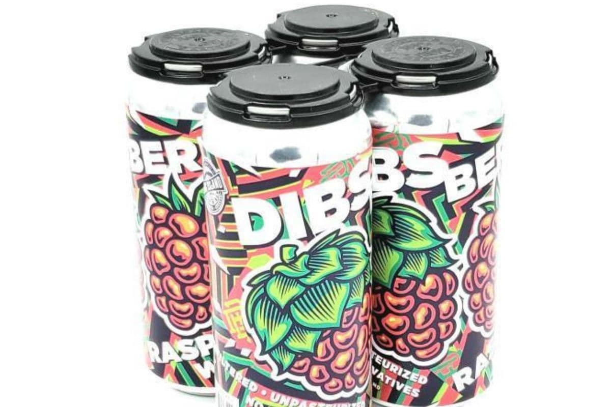 DIBS BERRY RASPBERRY WHEAT ALE 4*473ML (1 x 473ML)