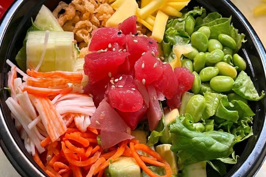 152. Bol poké au thon / Tuna Poke Bowl
