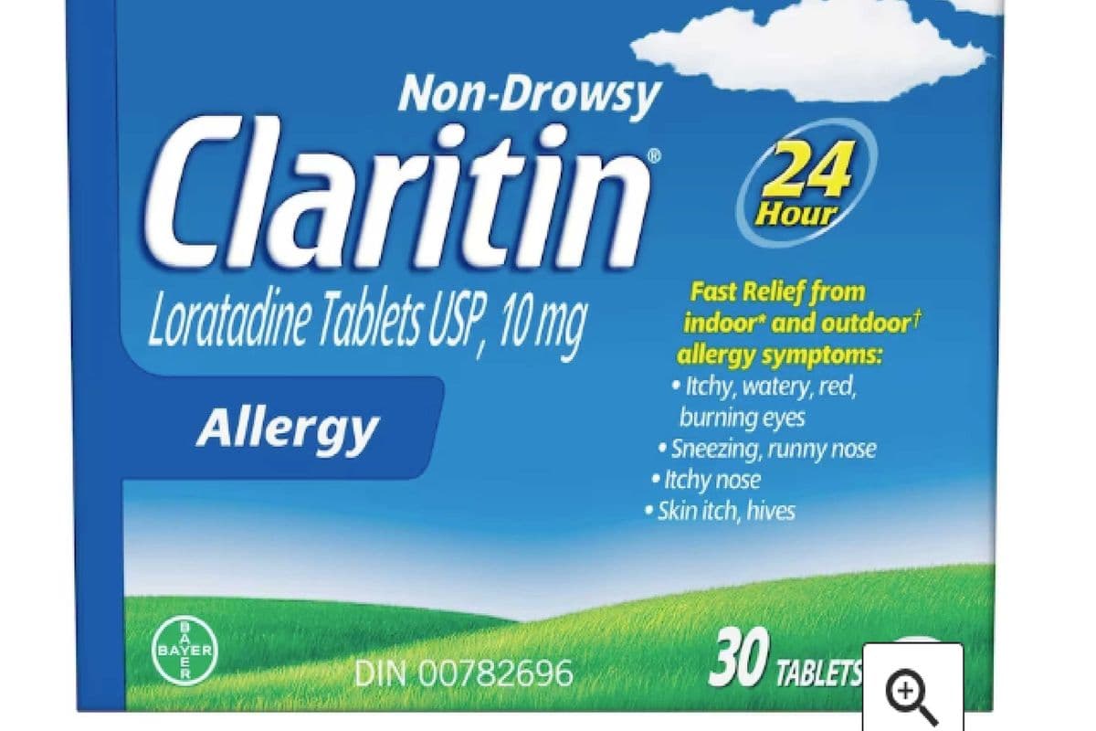 CLARITIN ALLERGY NON-DROWSY 10 MG TABLET 30 PACK (30 TABLETS)