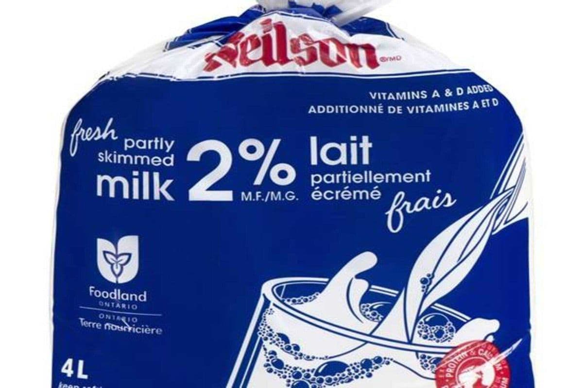 Neilson 2% Milk (4 Lt Bag)