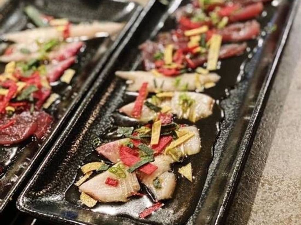 Bluefin Tuna & Hamachi Carpaccio